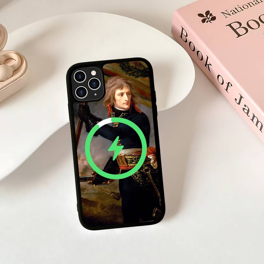 Napoleon Bonaparte For Magsafe Case For IPhone 17 16 Pro Max 15 14 Plus 13 12 11 Wireless Charging Phone Cover