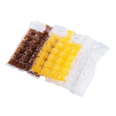 10pcs Disposable Self-Sealing Ice Cube Bags - Quick Freezing, Transparent DIY Ice Mold for Effortless Kitchen Ice Making