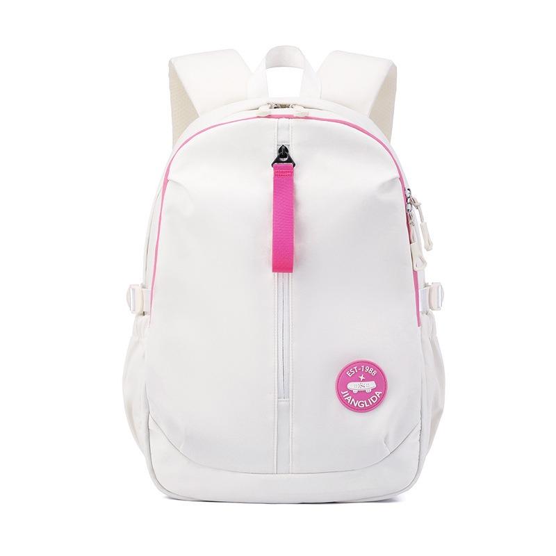 2026 New Burden Reducing Girl's Backpack Large Capacity Lightweight Waterproof Nylon School Bags Multi-layer Thickened Shoulder Strap Student Ruckpack