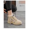 **Women Winter Snow Boots Fleece Lined Thick Waterproof Anti Slip Warm Martin Boots**