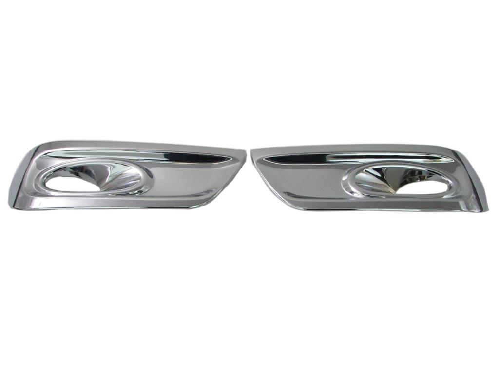 BRIGHTZ Chrome Fog Light Covers for the Step Wagon Spada with and K6 Step Wagon RK5/RK6 (Late Model) [FOG-COV-239] (Compatible RK, K5, Spadas)