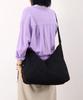 Cuco New Logo Tape X Wrinkled Nylon One-Shoulder BagA4 Fits 2413111204 Black (019)