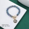 Vintage Black Freshwater Pearl 18k Gold-plated Bracelet and a Natural Freshwater Pearl Bracelet for Women