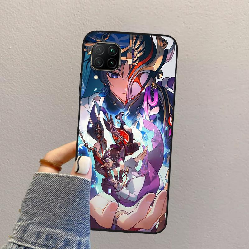 Genshin Impact For Huawei Nova Y73 Y72 Y61 Y91 Y70 Y60 Y90 12s 12i 11i 8i 9 10 SE P30 P40 Lite P60 Pro Case