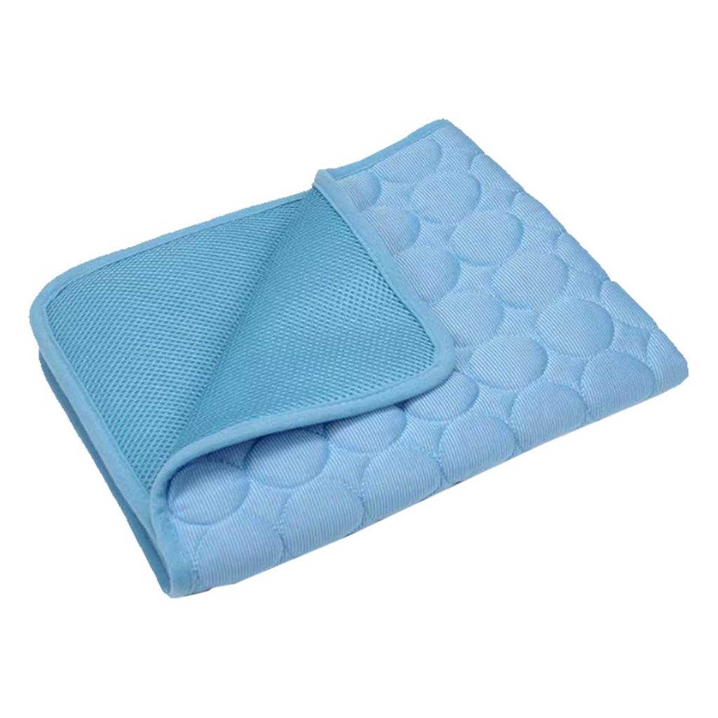 Pet Cooling Mat Heat Dissipation Breathable Comfortable Fashionable Pet Ice Pad for Summer XS (