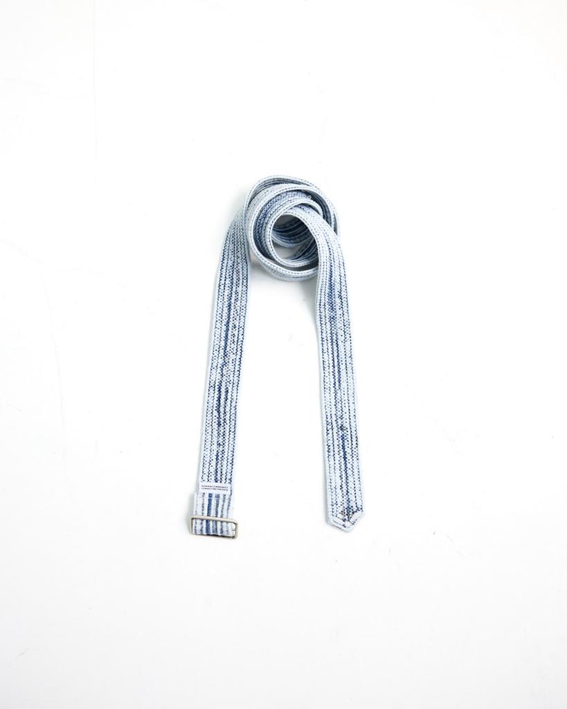 999Hyumeoniti Av Belted Pleated Denim Pants (Icy)