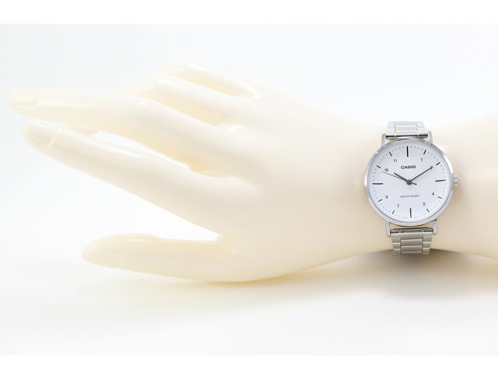 CASIO LTP-VT03D-7B women's watch silver