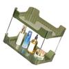 Desk Storage Rack Multipurpose Simple Light Luxury Double Layer Desktop Display Shelf for Home Bathroom