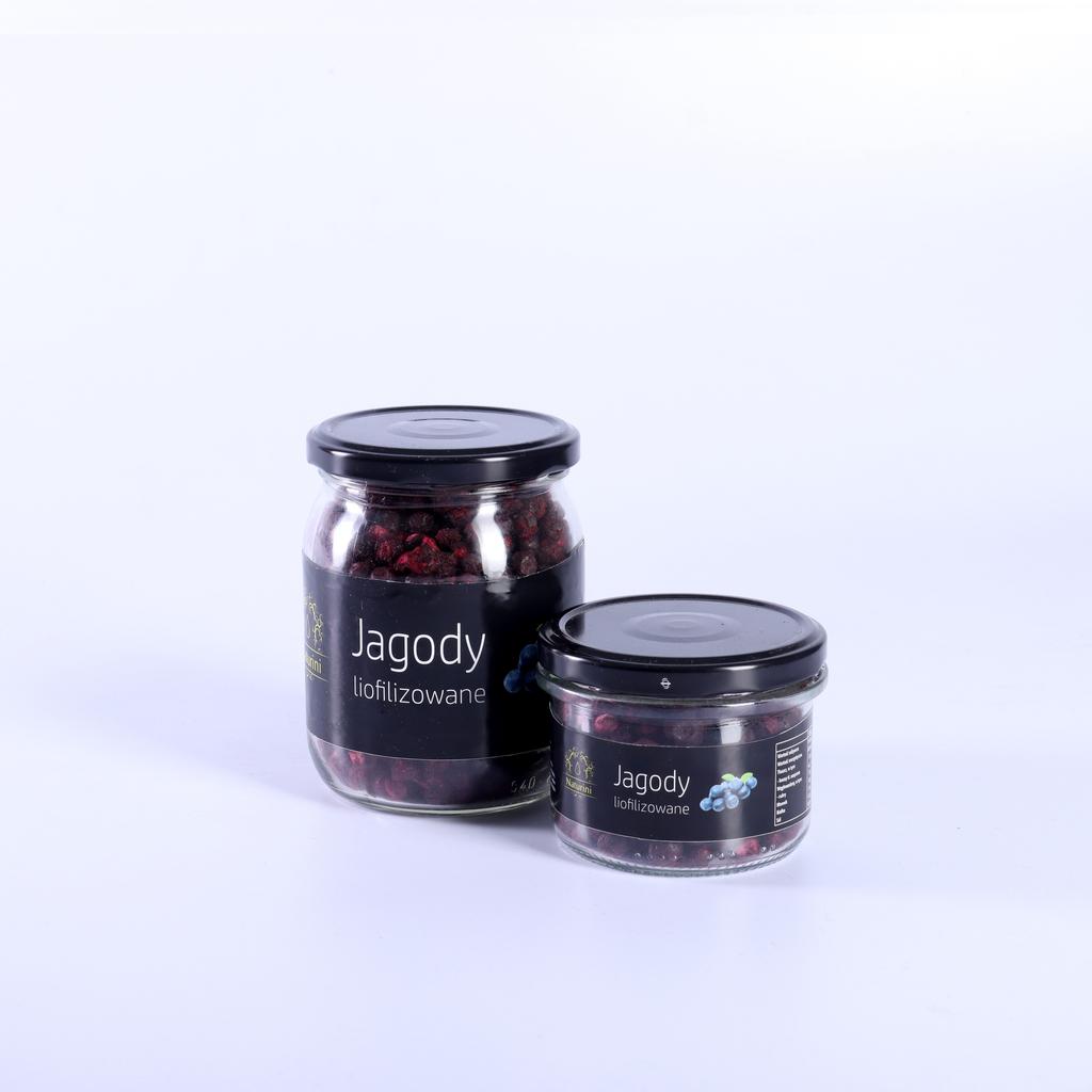 Freeze-Dried Whole Berries in a Jar Delicious 110G