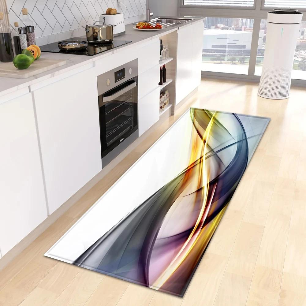 Kitchen Foot Mat Home Entrance DoorMat Living Room Children Bedroom Floor Decor 3D Carpet Balcony Hallway Bath Door Non-Slip Rug