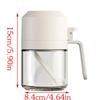 Transparent Seasoning and Spices Jar for Cooking Multipurpose Kitchen Condiment Bottle with Spoon and Lid