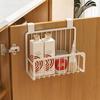 Home Metal Grid Storage Basket Bedside Caddy for Pantry,Bathroom Easy To Install