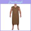 Conjunto de Fantasia Cosplay Os Flintstones Betty Barney Fred Wilma Com Tecido de Poliéster Para Festa de Halloween e Eventos Temáticos