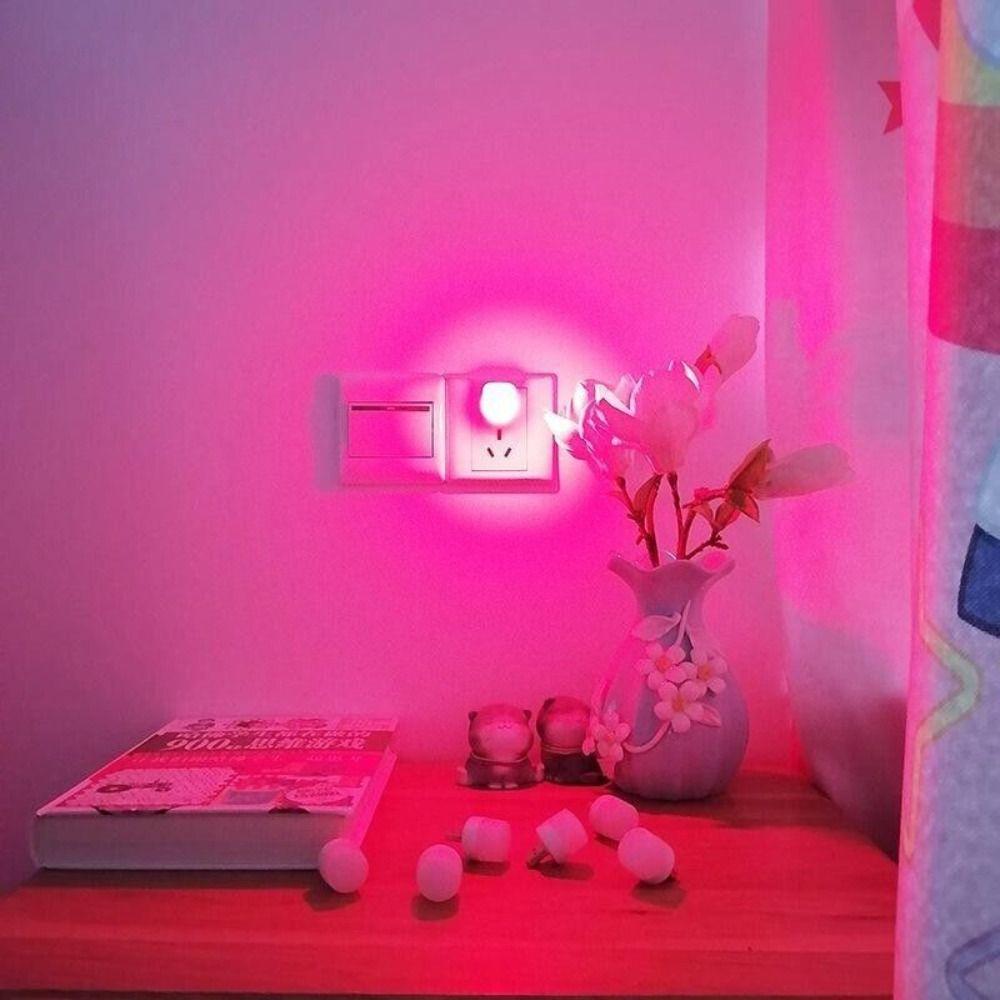 PVC Mini USB Night Light Plug in Reading Light Portable Small LED Bulb