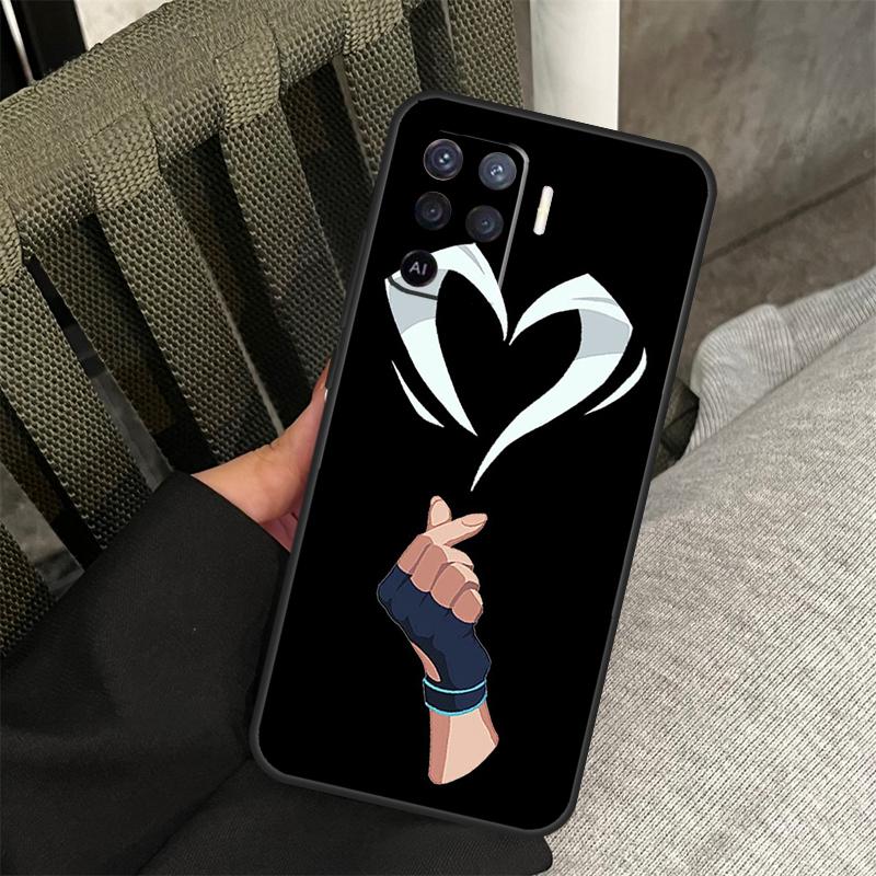 Cartoon Valorant Case For Oppo A18 A38 A58 A78 A98 A74 A94 A54 A40 A60 A80 A16 A76 A96 A15 A57S A17 A77 Cover
