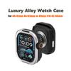 Metal + TPU Case Protector Frame Cover For Apple Watch 49mm 45mm 44mm 40mm 41mm For iWatch Series 10 9 8 7 6 5 4 SE Ultra 2 49mm