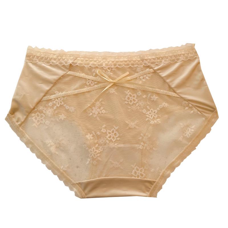 Women's Lace Tummy Control Panties - Soft, Lightweight, Breathable with Cotton Crotch
