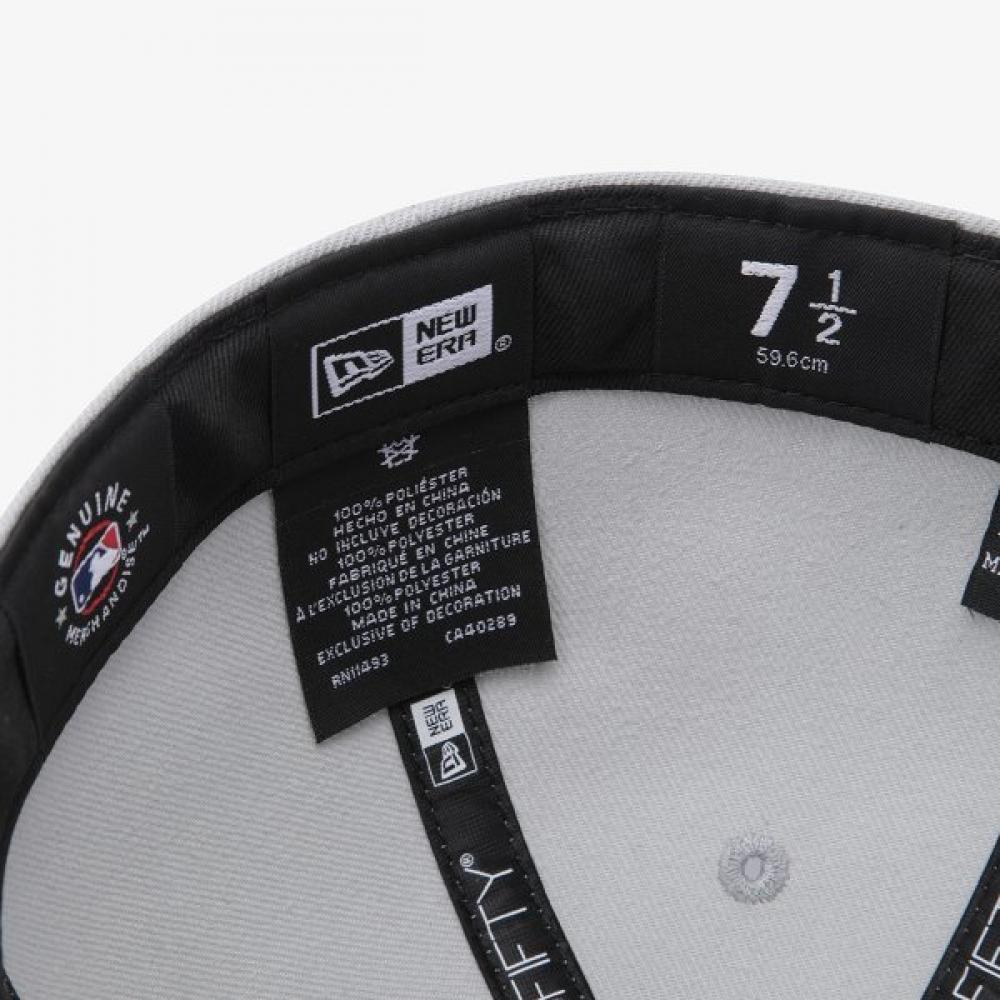 New Era Mlb La Dodgers Basic Fitted Cap Dolphin Gray 15131702