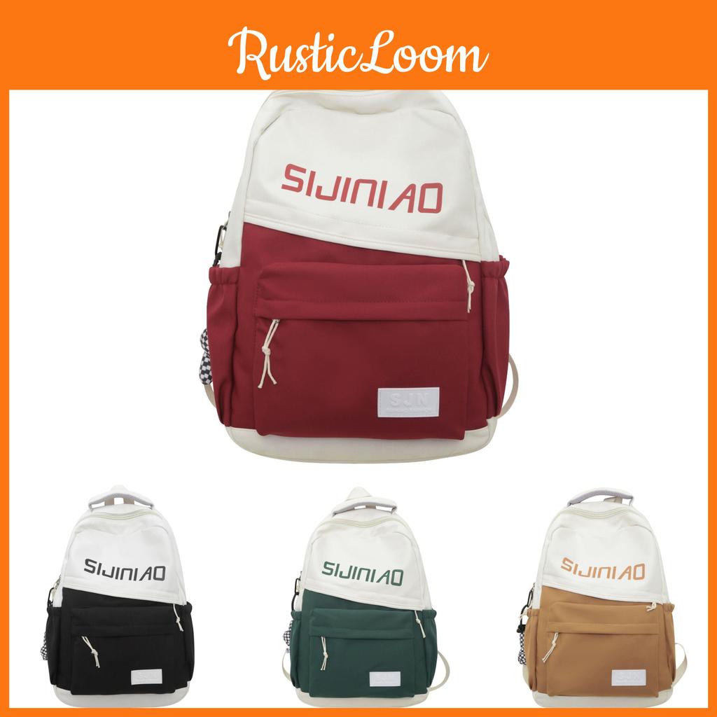 Large Fashionable Capacity Womens Backpack Simple Lightweight And Versatile