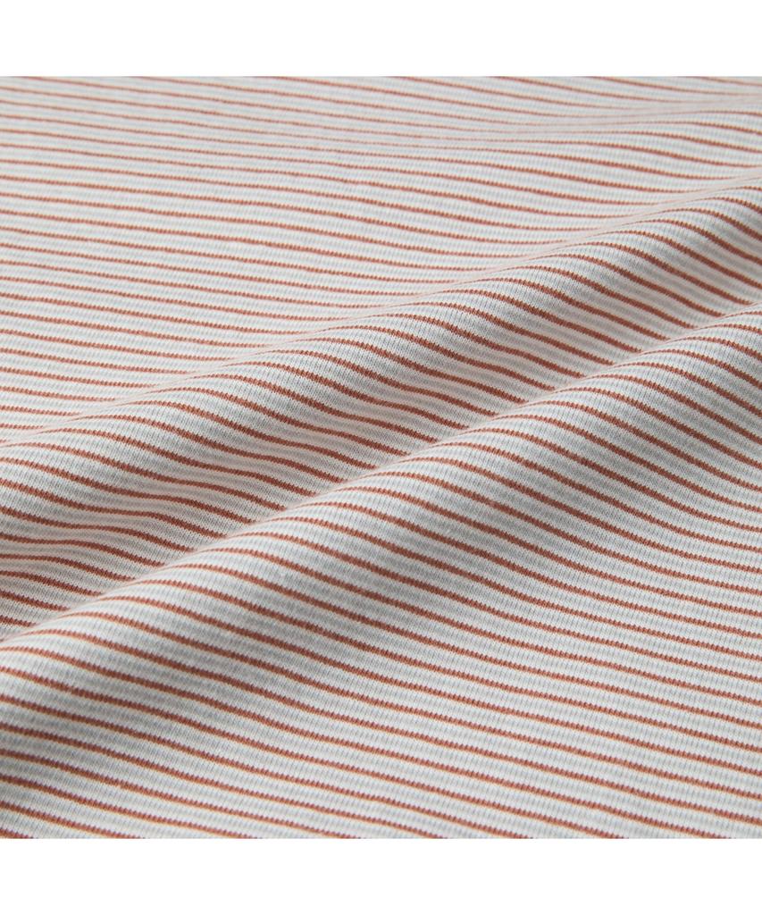 Henlikoteun Multi-Stripe Short Sleeve T-Shirt Aytam26701Orx