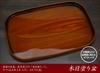 TATSU-CRAFT Pitatto Wood Grain Finish Tray, 36cm, with Non-Slip Surface, Brown, Teak Wood Grain, Stylish Non-Slip Plastic Tray, Available In Large