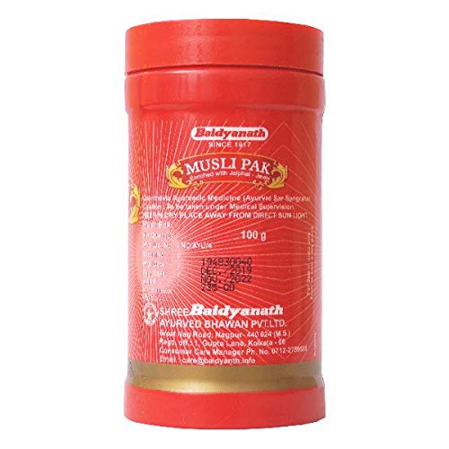 Baidyanath Asli Ayurved Musli Pak Stamina Booster 100 Gms Pack Of 2 Energy Vitality Formula