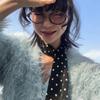Retro Leopard Print Long Scarf Polka Dots Women Tie Multifunction Hairs Band Bags Handle Decoration Scarfs Fashion Accessories