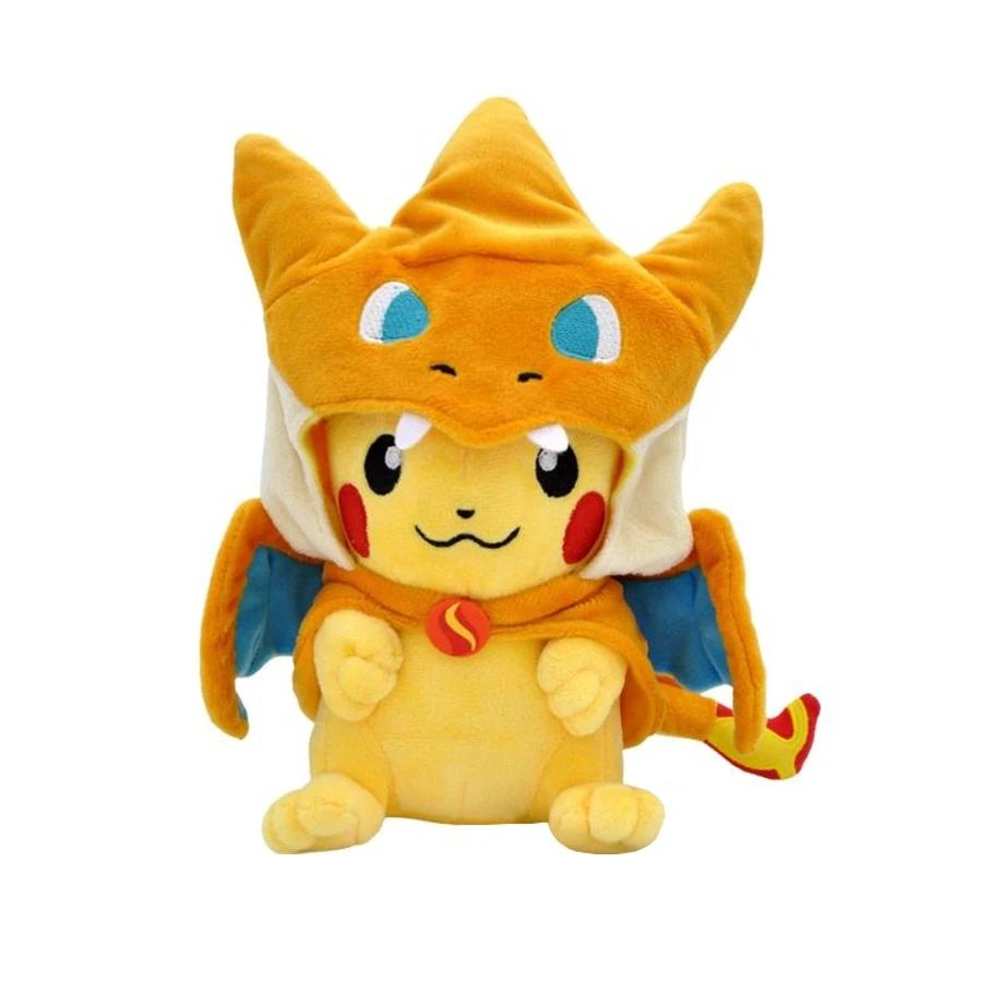 *20CM Plush Pikachu Dolls Kawaii Anime Pokémon Pichu Short Stuffed Toys Cute Cartoon TOMY Pokmon Children Birthday Gift