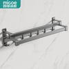 MICOE Bathroom Space Aluminum Storage Rack and Towel Rail