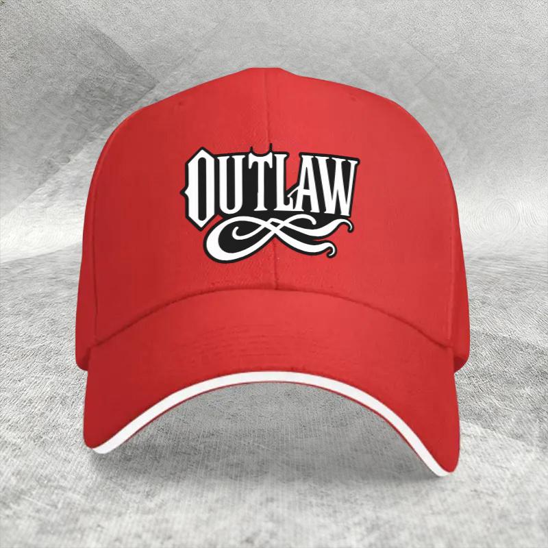 Adjustable Outlaw Baseball Cap pc Adjustable Outlaw Sandwich Baseball Cap Lightweight Printed Womens Hat Vintage Gothic