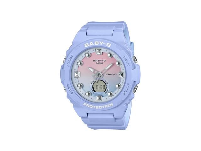 

CASIO BABY-G BGA-320-2A1JF Blue Color World time Analog Digital Women Watch NEW