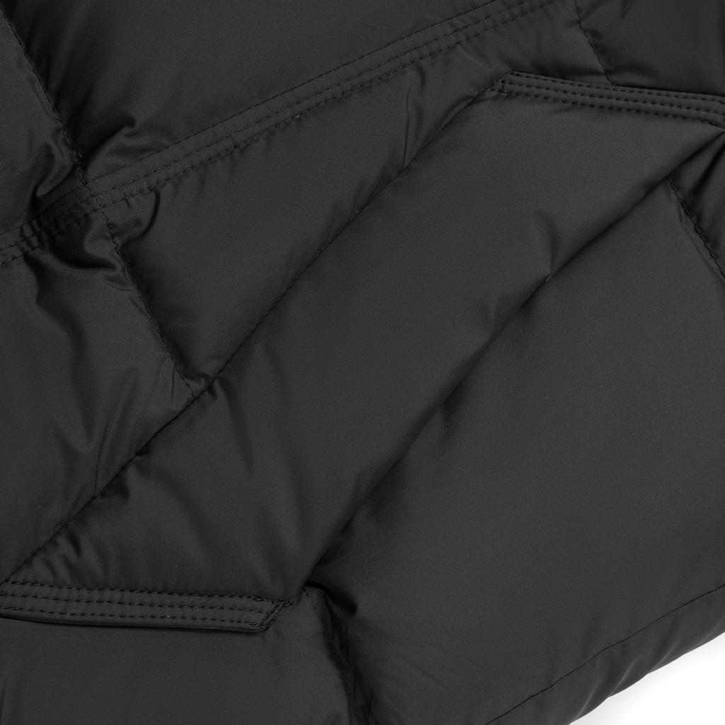 Li Ning Sports Lifestyle Series Warm Hooded Logo Mid-Length Down Jacket Women Outerwear AYMV510-4