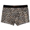 Leopard Boxers Ice Silk Man Underwear Graphene Men Underpants Breathable Comfortable Men's Panties Ultrathin BoxerShorts Trunk