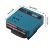 Smart Battery Inverter For Makita Household Battery Transformer Charger Adapter Battery Powered Outlet for Outdoor Work Inverter
