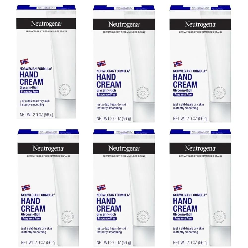 Neutrogena Норвежская формула Увлажняющий крем для рук 57 г (6 шт.)
