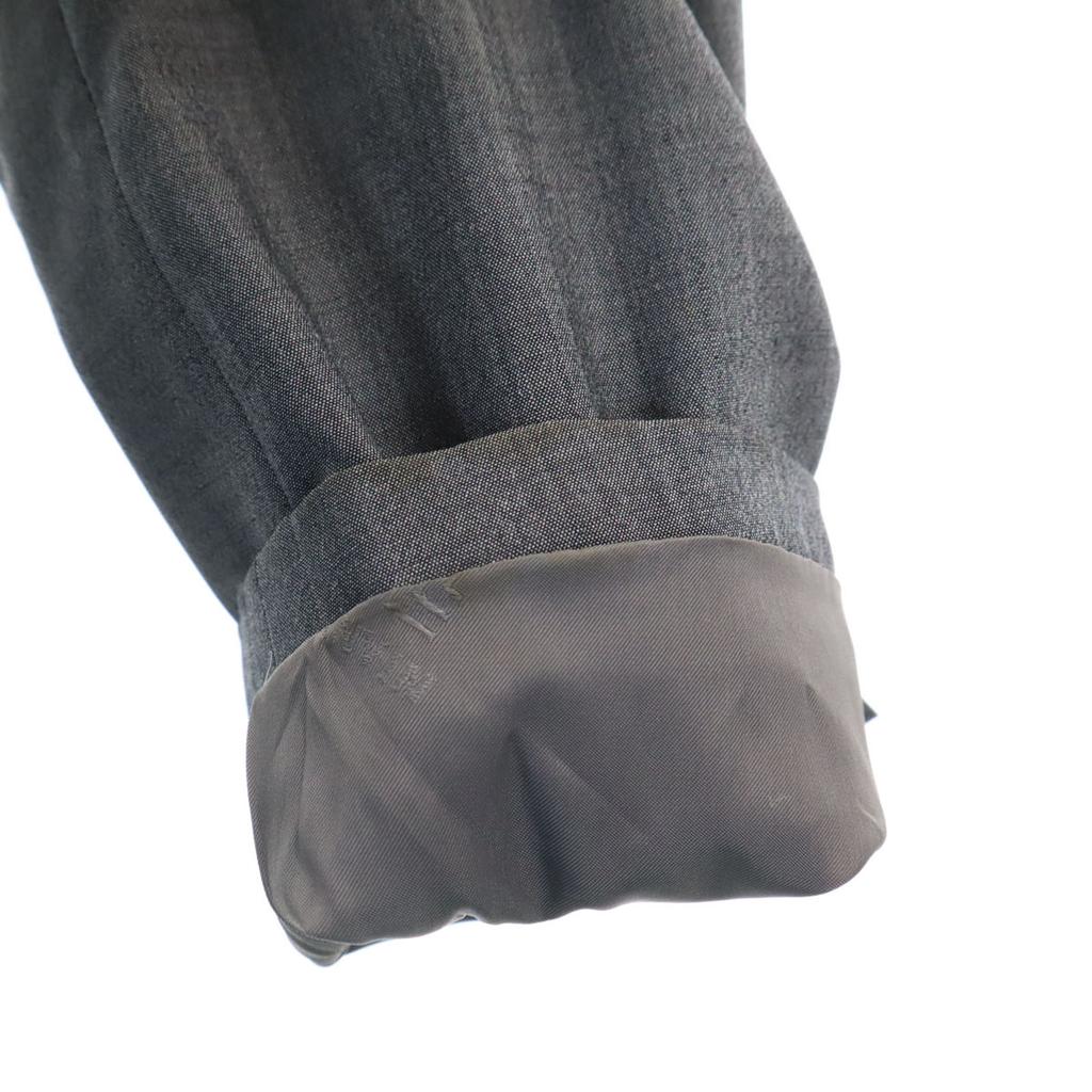 Lanvin 90s Silk Blend Old Suit Setup M48-35 Gray Men's Used