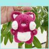 Chaveiro de Boneca de Gato Fofa de Pelúcia Curta Macia Acessório Pendente Encantador Para Bolsas e Chaves