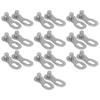 10 Pair 11 Speed Mountain Bicycle Chain Buckle Quick Release Cycling Connector Lock Silver