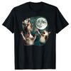 Possum Playing Electric Guitar Animal Music Musician T Shirts Summer Raccoon Rat Cotton Streetwear Birthday Gifts Tshirt Unisex
