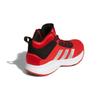 Adidas Cross Em Up 5 J Wide Vivid Red Silver Metallic Kids Sneakers Core-Black GX4791
