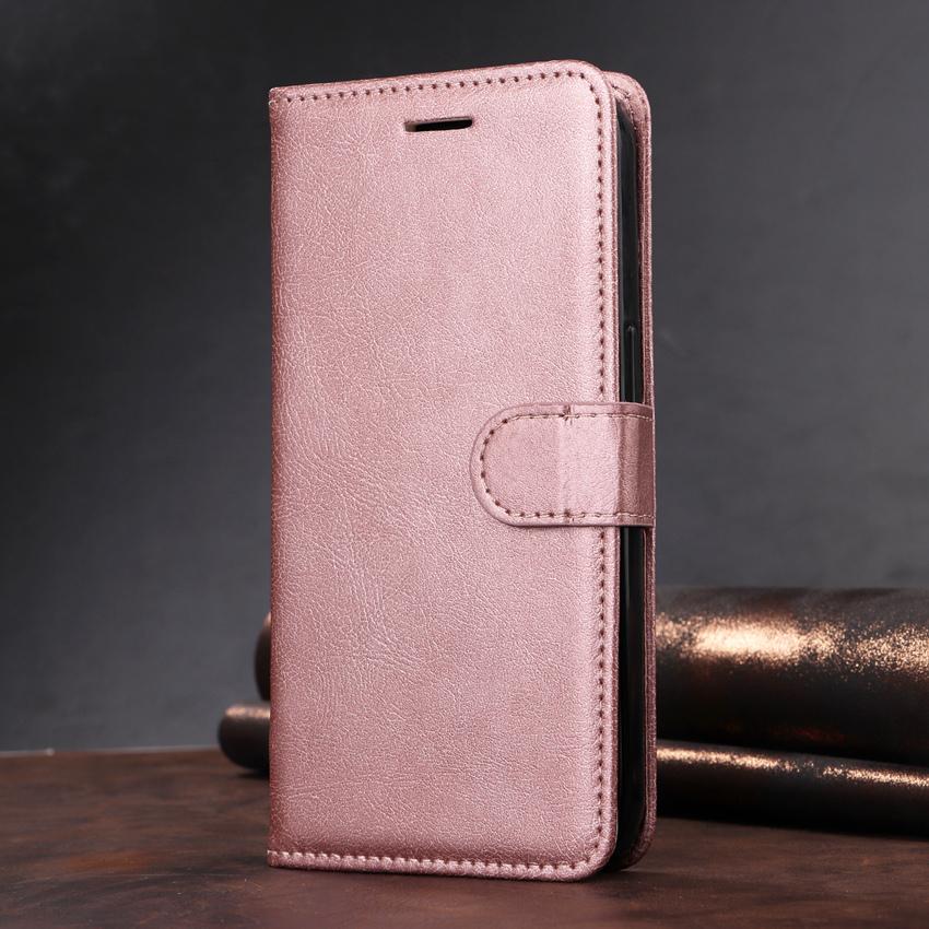 Pure Color Wallet Flip Leather Case For iPhone 14 13 12 11 Pro Max Mini XS XR X 7 8 6 6S Plus SE 2020 2022 5 5S Phone Book Cover