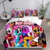 Dandy's World Duvet Cover Pillowcase Bedding Set Adult Boy Girl Bedroom Decoration Children Gift Single Double Large Size
