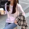Mark Fairwhale Women's Pure Cotton Round Neck Long Sleeve T-Shirt