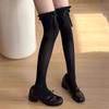 High Quality Long Tube Over The Knee Socks Velvet High Elasticity Uniform Anti-slip Slim Velvet Women Girls Stokings