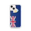 Coque Téléphone – Drapeau Anguilla – Compatible iPhone 14 – Étui Souple – Résistant Et Antichoc - Silicone - Pixelforma