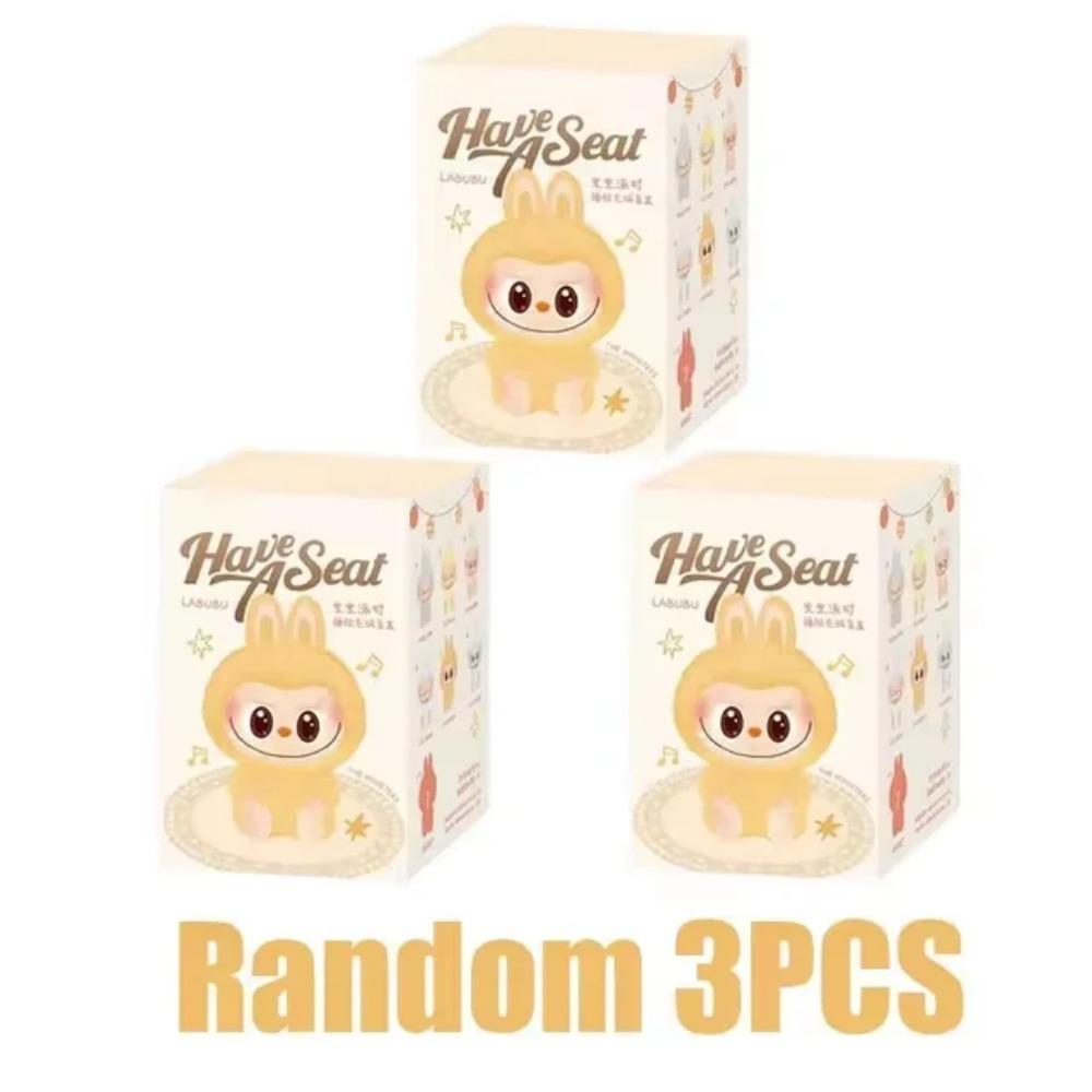 Emalje Monster Labubu V1 V2 V3 Blindboks Bestselgende Anime Karakterserie Energi Serie PVC Anheng Dukke Modell Leke Søt Nøkkelring Leke Bursdagsgave