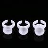 100pcs Disposable Makeup Tattoo Ink Rings Eyebrow Lip Tattoo Pigments Holder Container Cup