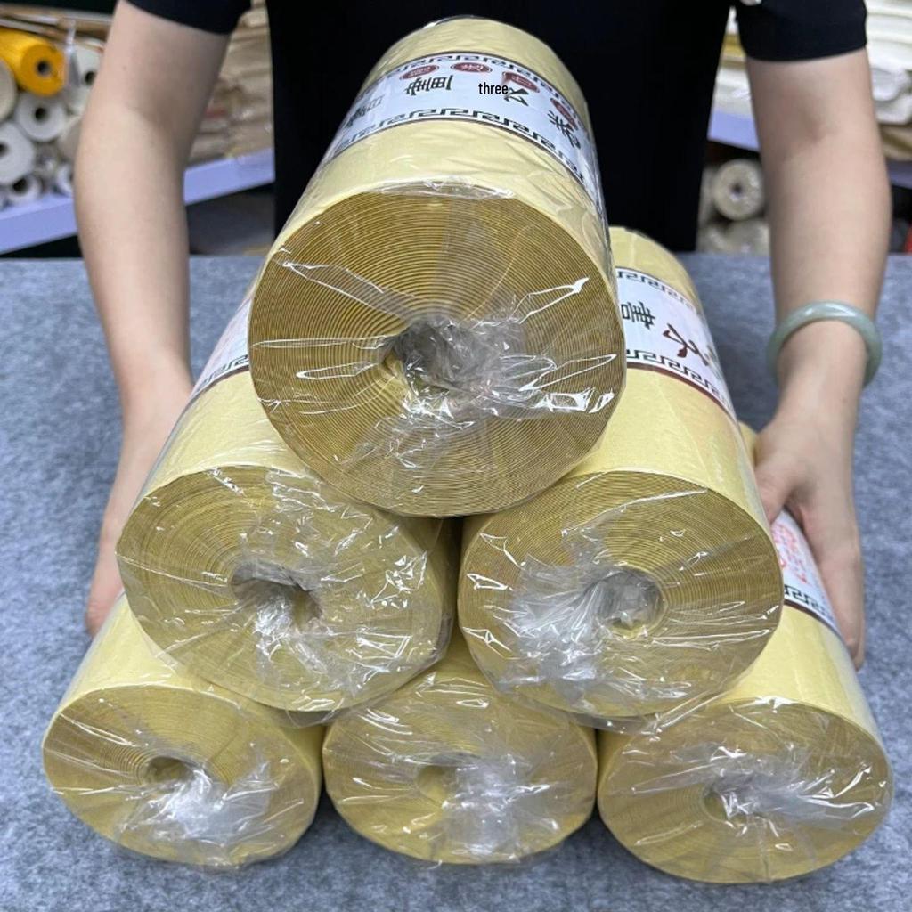 Clearance 100m Deckle Edge 30g Calligraphy Practice Paper Roll - Soft, Semi-Sized for Brush Pen Writing