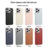 iPhone 15 Pro Max Leather Texture Stand Case with Large Hole for Apple 16