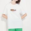Uniqlo X Super Mario Collaboration SS23 Cartoon Print Short Sleeve T-Shirt Unisex Tops White 459218-00